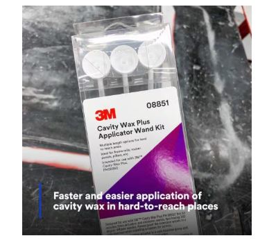 3M Cavity Wax Plus Applicator Wand Kit (Pack) - 08851