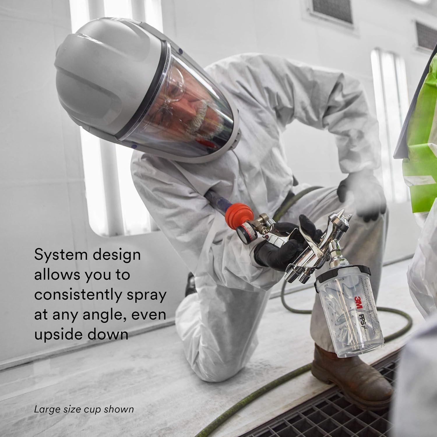 3M PPS Series 2.0 Spray Cup System Kit, Standard (22 fl oz, 650 mL), 200 Micron Filter, 1 kit per case - 26000