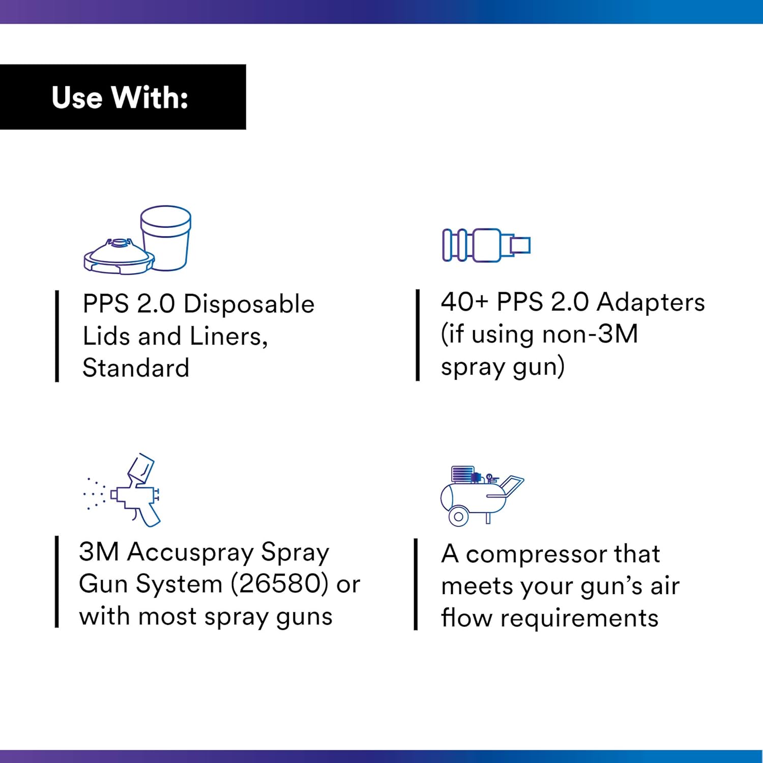 3M PPS Series 2.0 Cup - Standard (22 fl oz, 650 mL), 2 cups per carton, 4 cartons per case - 26001