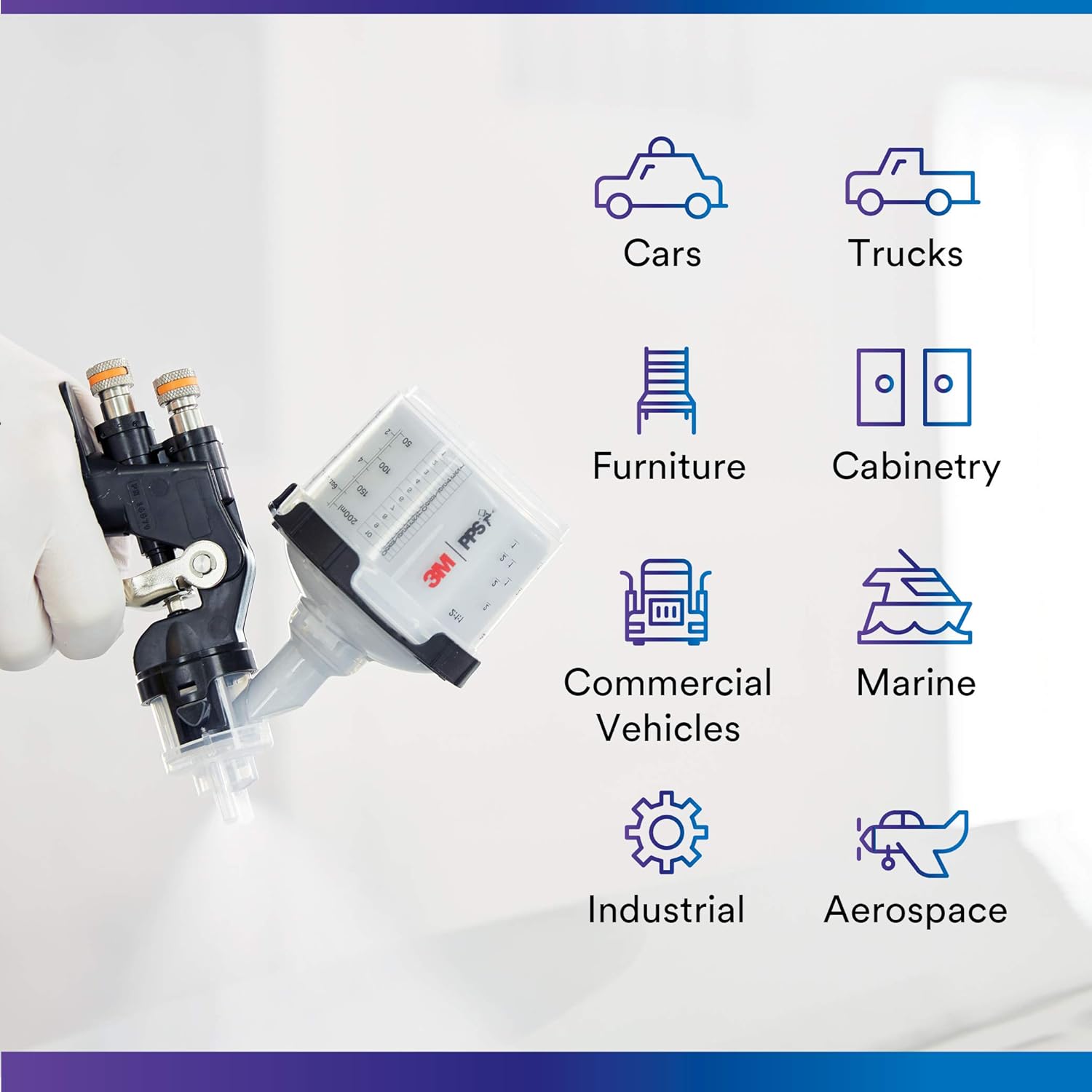 3M PPS Series 2.0 Cup - Mini (6.8 fl oz, 200 mL), 2 cups per carton, 4 cartons per case - 26115