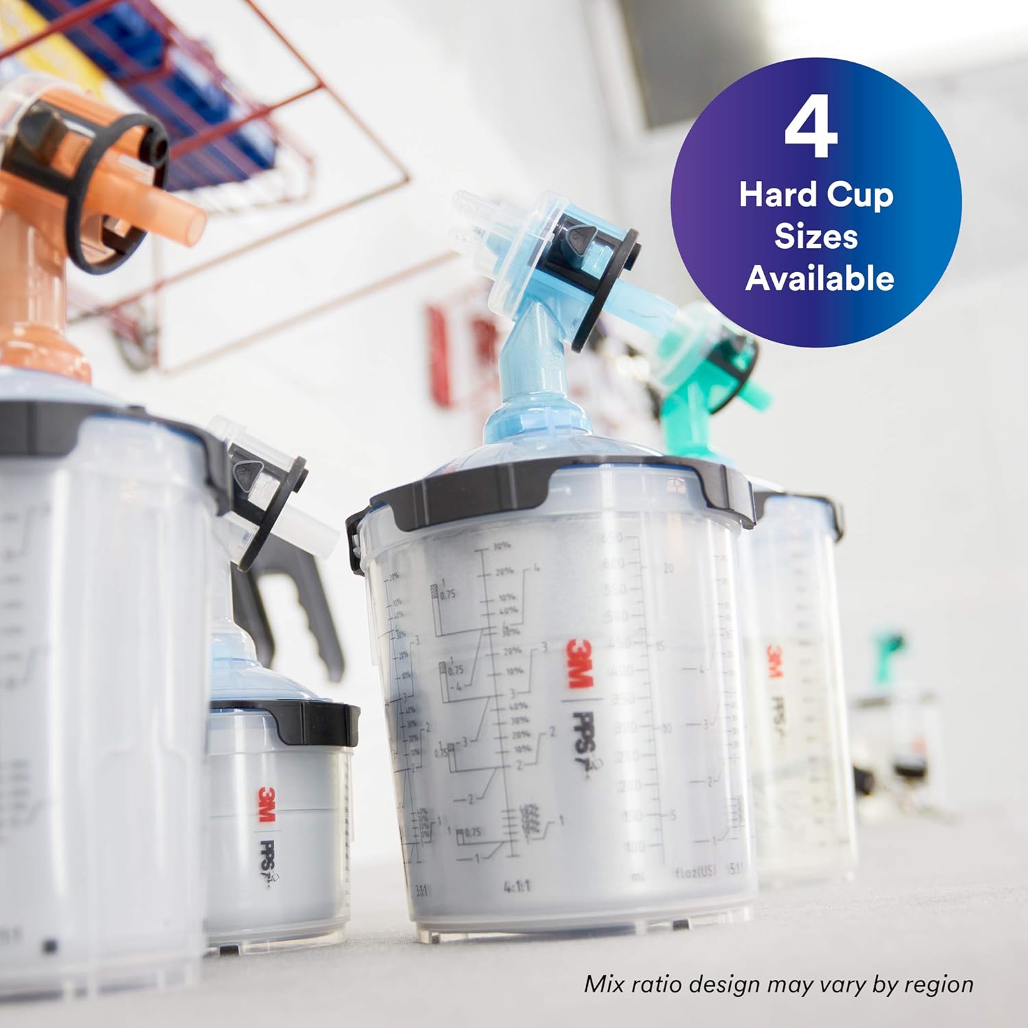 3M PPS Series 2.0 Cup - Mini (6.8 fl oz, 200 mL), 2 cups per carton, 4 cartons per case - 26115