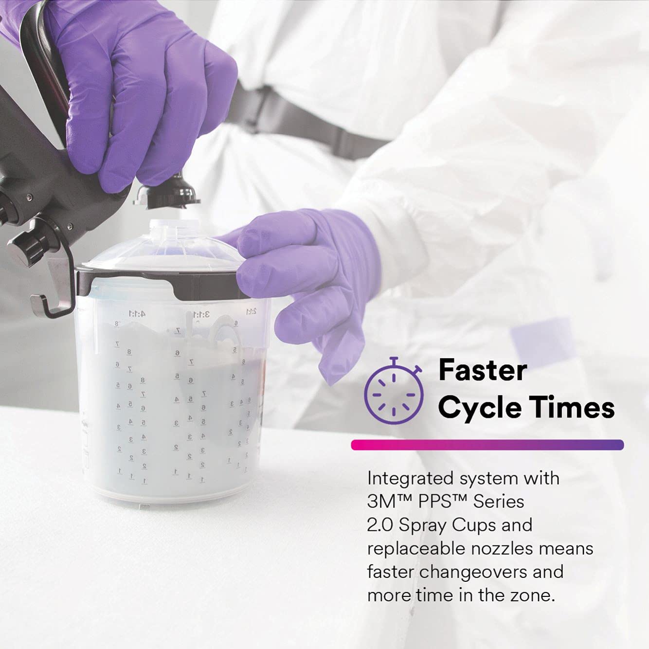 3M Performance Gravity HVLP Atomizing Head Refill Kit - Blue, 1.2 mm, 5 pack, 5 Packs/Case - 26712