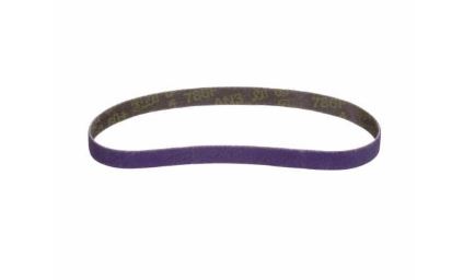 3M Cubitron II 786F File Belt - 60+, 10 mm x 330 mm (3/8 in x 13 in), 10 belts per carton, 5 cartons per case - 33439