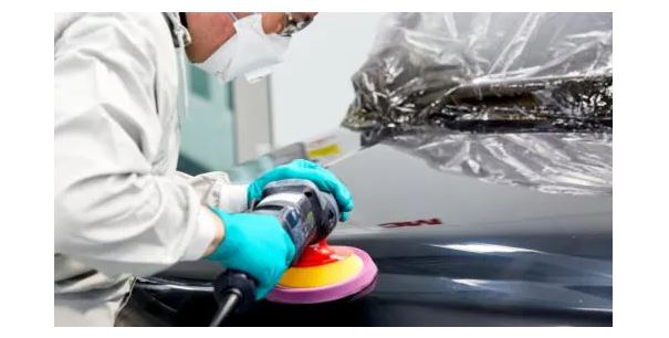 3M Perfect-It Polishing Pad - Yellow, Convoluted, 150 mm (Pack) - 50488