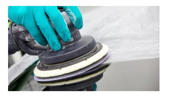 3M Hookit Purple Finishing Film Abrasive Disc - 260L, 150 mm, 15 Hole, P1200 - 51158