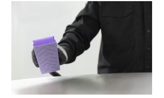 3M Cubitron II Hookit Clean Sanding Sheet Roll 737U - 70 mm x 12 m, Multihole, 220+ - 51435