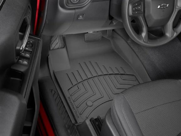 Chevrolet Silverado 1500 Double & Regular Cab FloorLiner HP - Front (Carpet Floor Carpeted Storage Box) - 4414361IM