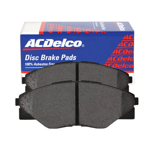 ACDelco Rear Brake Pad - Hyundai Elantra/i40/Sonata/i20 - Kia Optima/Rio/Soul - 14A7B30