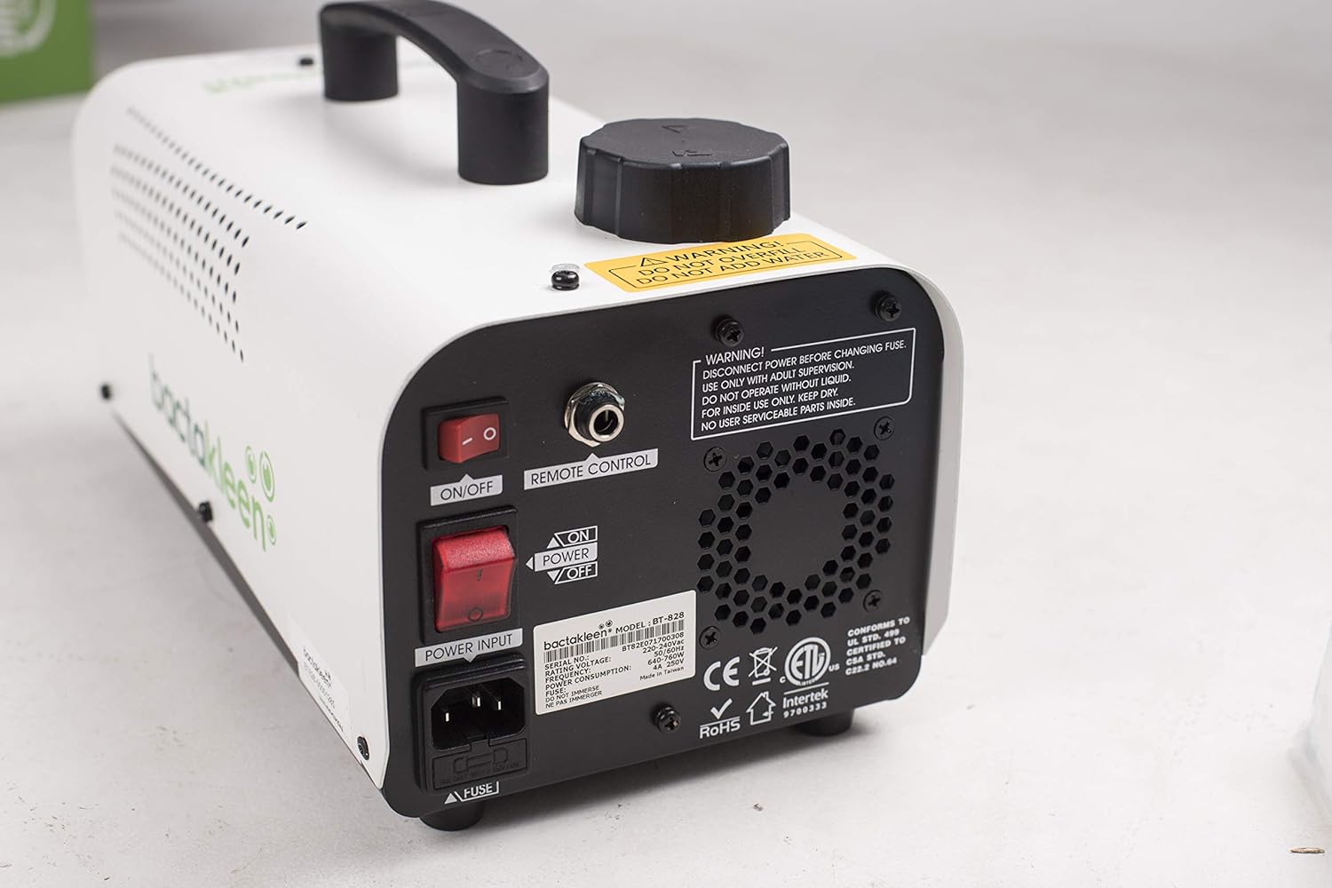 Bactakleen Ultra Mist Solution - ULTRA MIST MACHINE BT-828