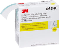 3M Perforated Trim Masking Tape - 15mm PET/6 per case - 06348
