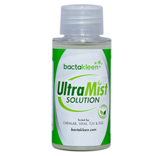 Bactakleen Ultra Mist Solution - ultra nano antibacterial herbal essential oil - 60ml